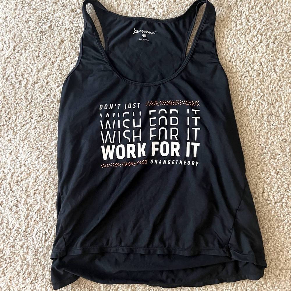Orangetheory tank top L